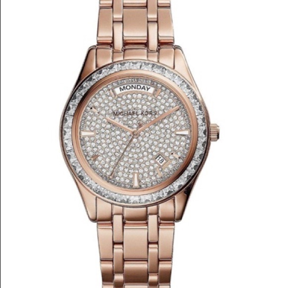 Michael Kors Accessories - Michael Kors Kiley Rose Gold Watch
